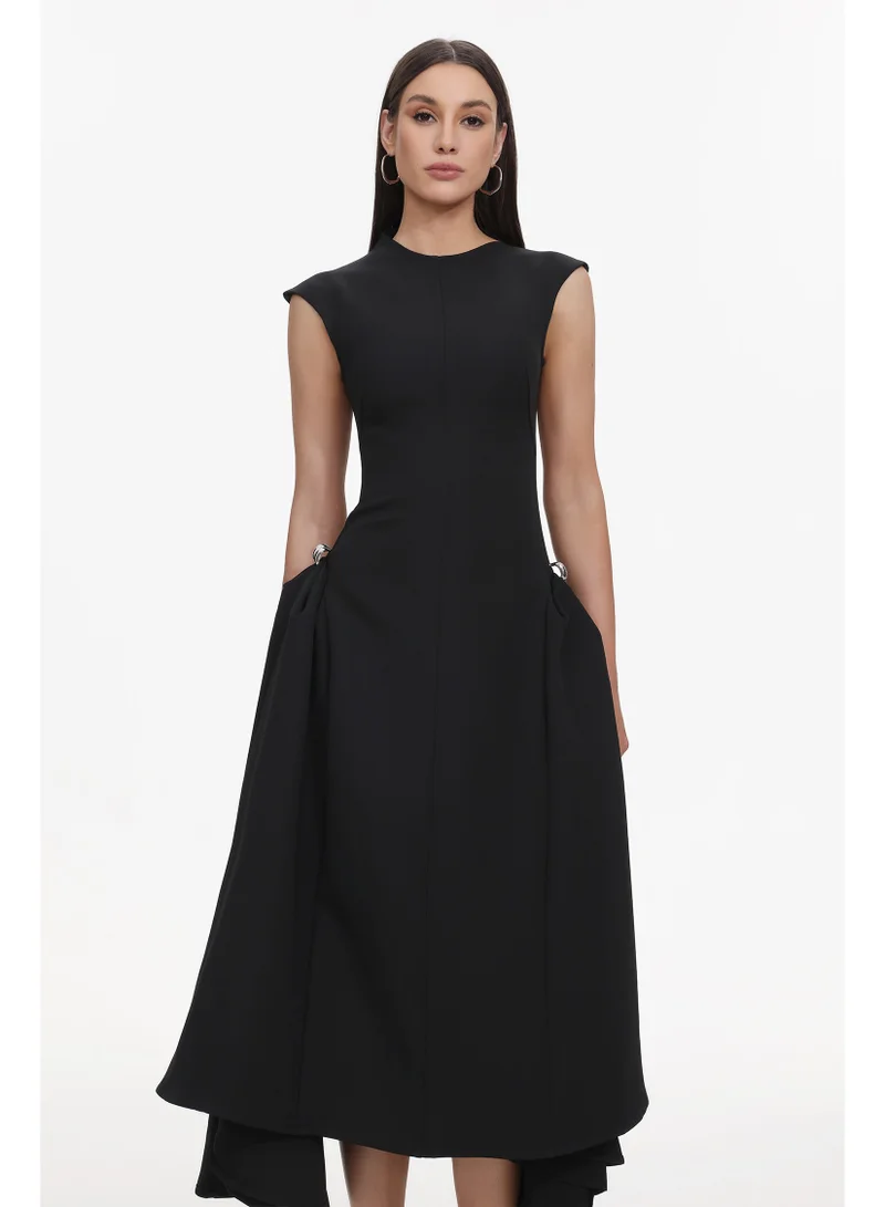 Bella Barnett  Paca Choker Sleeveless Maxi Dress for Women | Best Price UAE